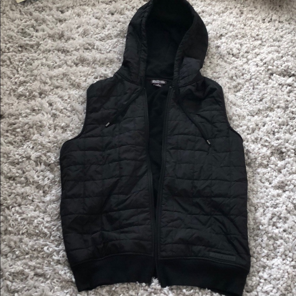 Michael kors vest with hoodie in black 🧥